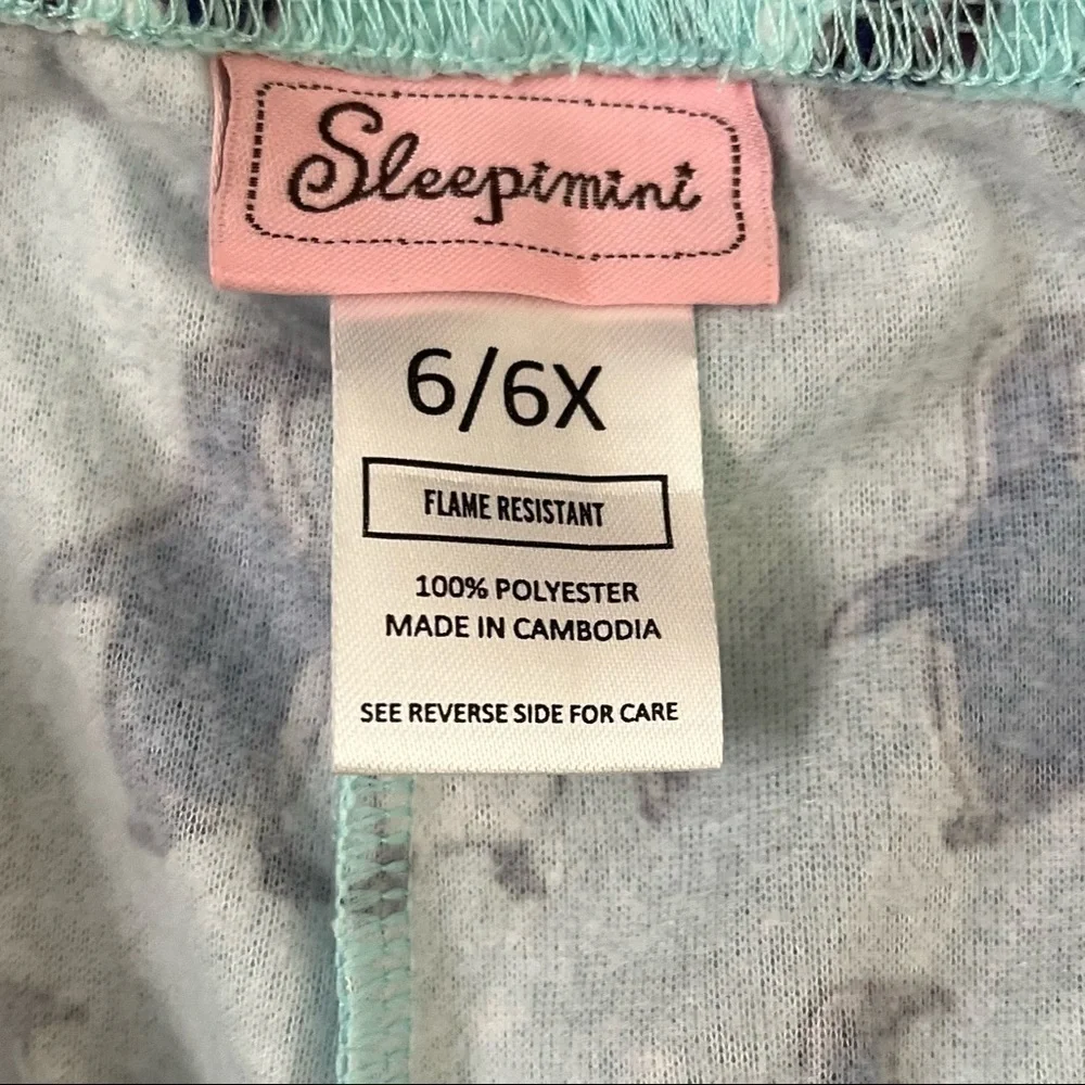 Sleepimini penguins fleece pants Size 6/6X